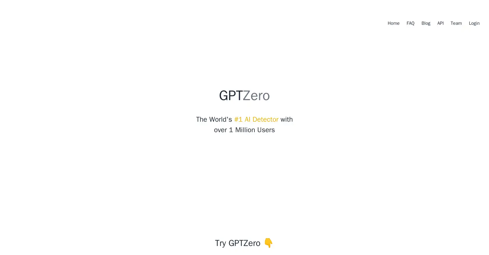GPTZero - AI tool for Education, Plagiarism detection, Student authentication, Content Detector